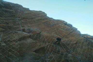 邊坡柔性防護網